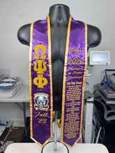 Load image into Gallery viewer, Personalized Graduation Stole (Embroidered or Print)