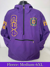 Load image into Gallery viewer, LRE-Embroidered-Fleece-Windbreaker-Line-Jacket-Front-thunderbolts