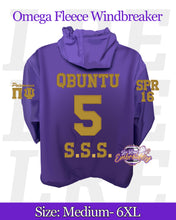 Load image into Gallery viewer, LRE-Fleece-Embroidered-Hooded-Windbreaker-Line-Jacket-Mockup-Back