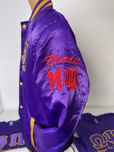 Load image into Gallery viewer, LRE-Satin-Line-Jacket-Model-Mu-Psi