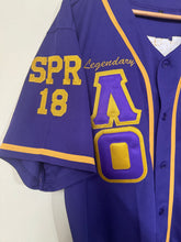 Load image into Gallery viewer, Embroidered Omega Psi Phi Baseball Chapter Jersey