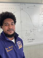 Load image into Gallery viewer, Omega-Psi-Phi-Chapter-Quarter-zip-Poisonous-Pi-Psi-Bro-Reed