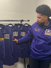 Load image into Gallery viewer, Omega-Psi-Phi-Chapter-Quarter-zip-Poisonous-Pi-Psi