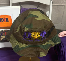 Load image into Gallery viewer, Omega-Psi-Phi-Vending-Merchandise-Catalog-Sons-of-Blood-and-Thunder-Shirt-Bucket-Hat