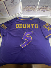 Load image into Gallery viewer, Embroidered Omega Psi Phi Baseball Chapter Jersey