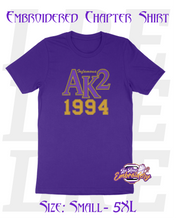 Load image into Gallery viewer, Embroidered Omega Psi Phi Themed Chapter Shirt