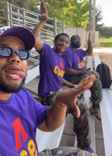 Load image into Gallery viewer, Embroidered Omega Psi Phi Themed Chapter Shirt
