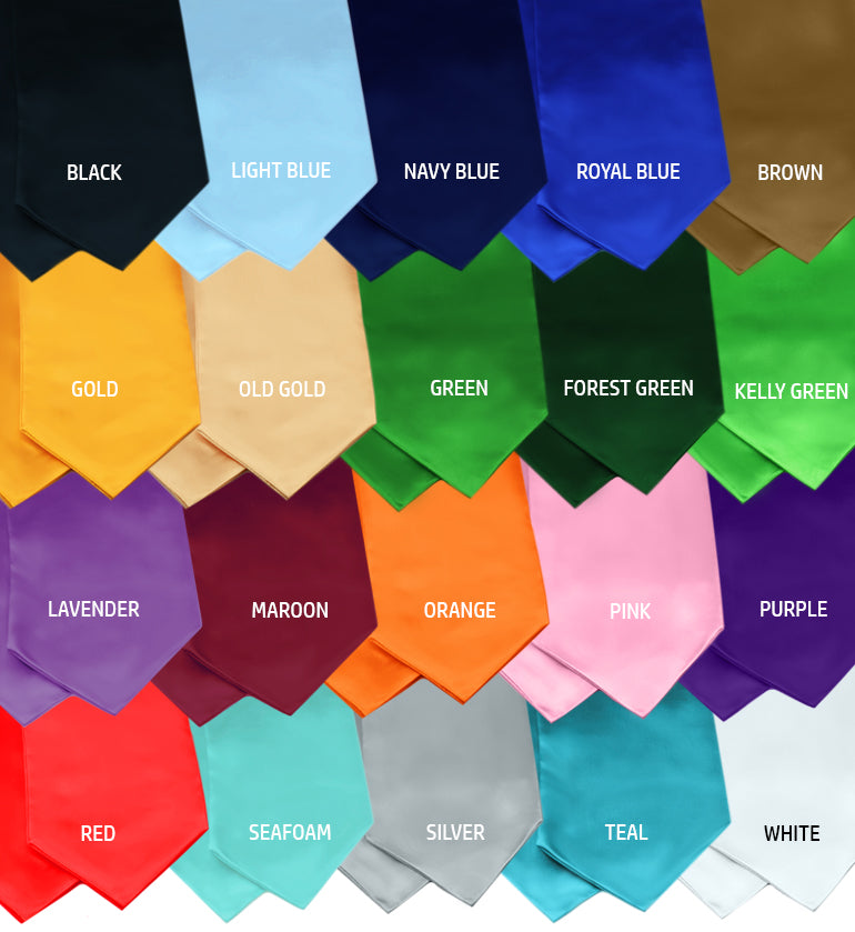 Personalized Graduation Stole (Embroidered or Print)