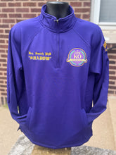 Load image into Gallery viewer, Embroidered-Omega-Psi-Phi-Chapter-Quarter-zip-Kappa-Omicron-Front
