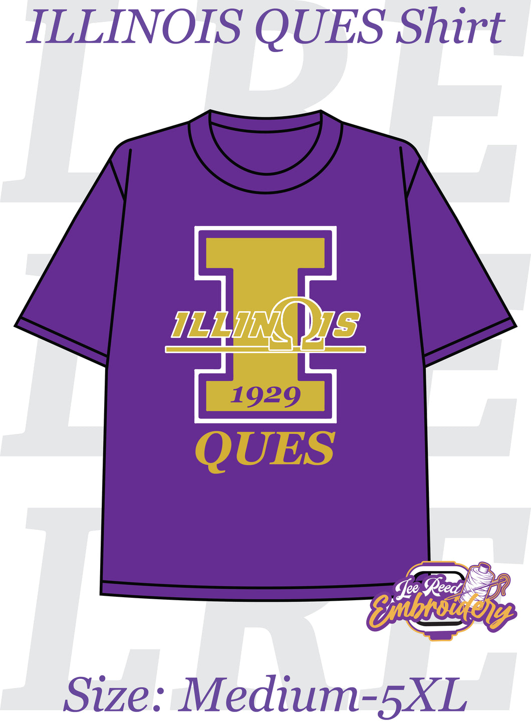 IllinΩis Ques 1929 T-Shirt