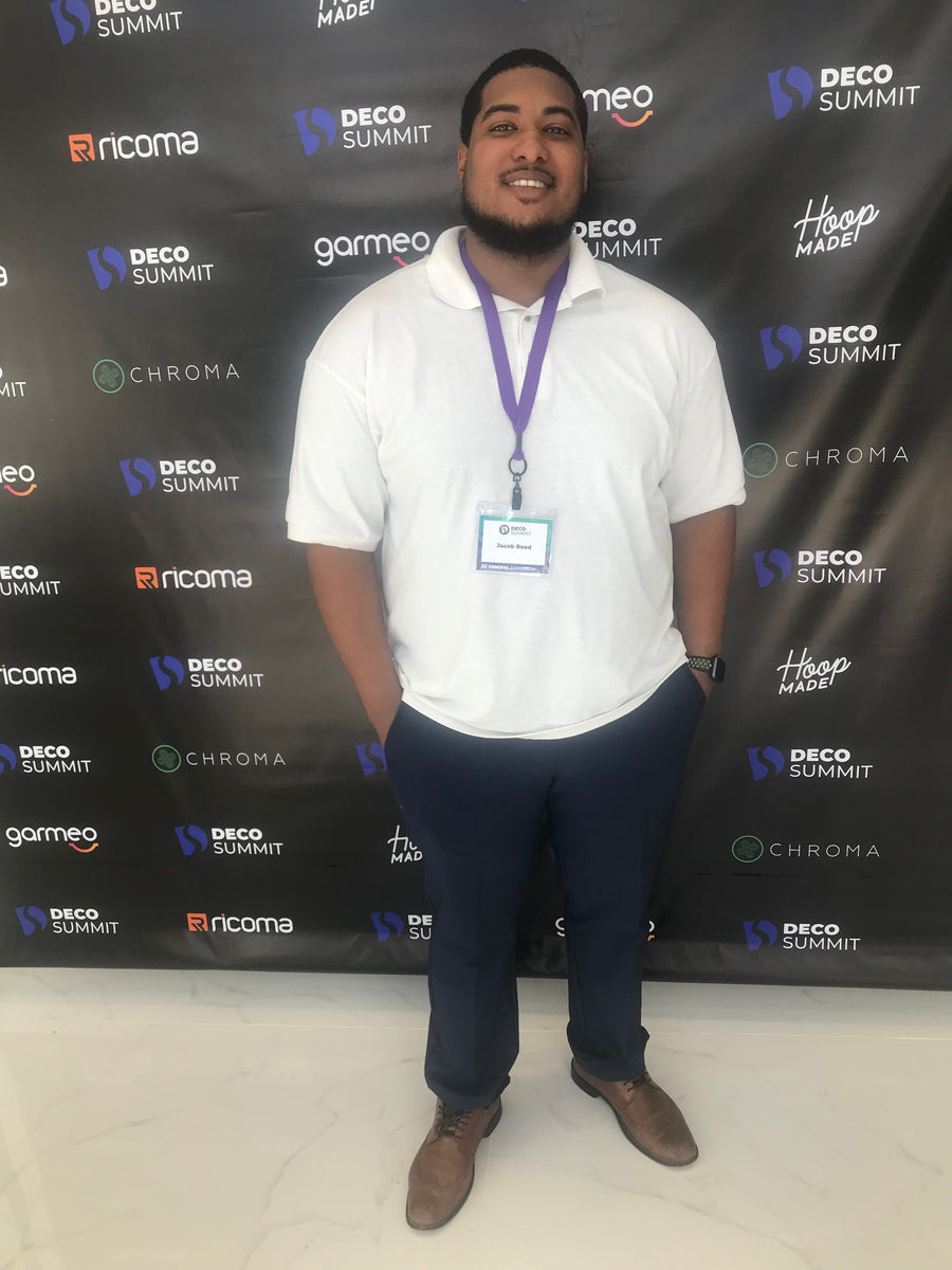 Jacob Reed at the inaugural 2019 DecoSummit in Miami, Florida