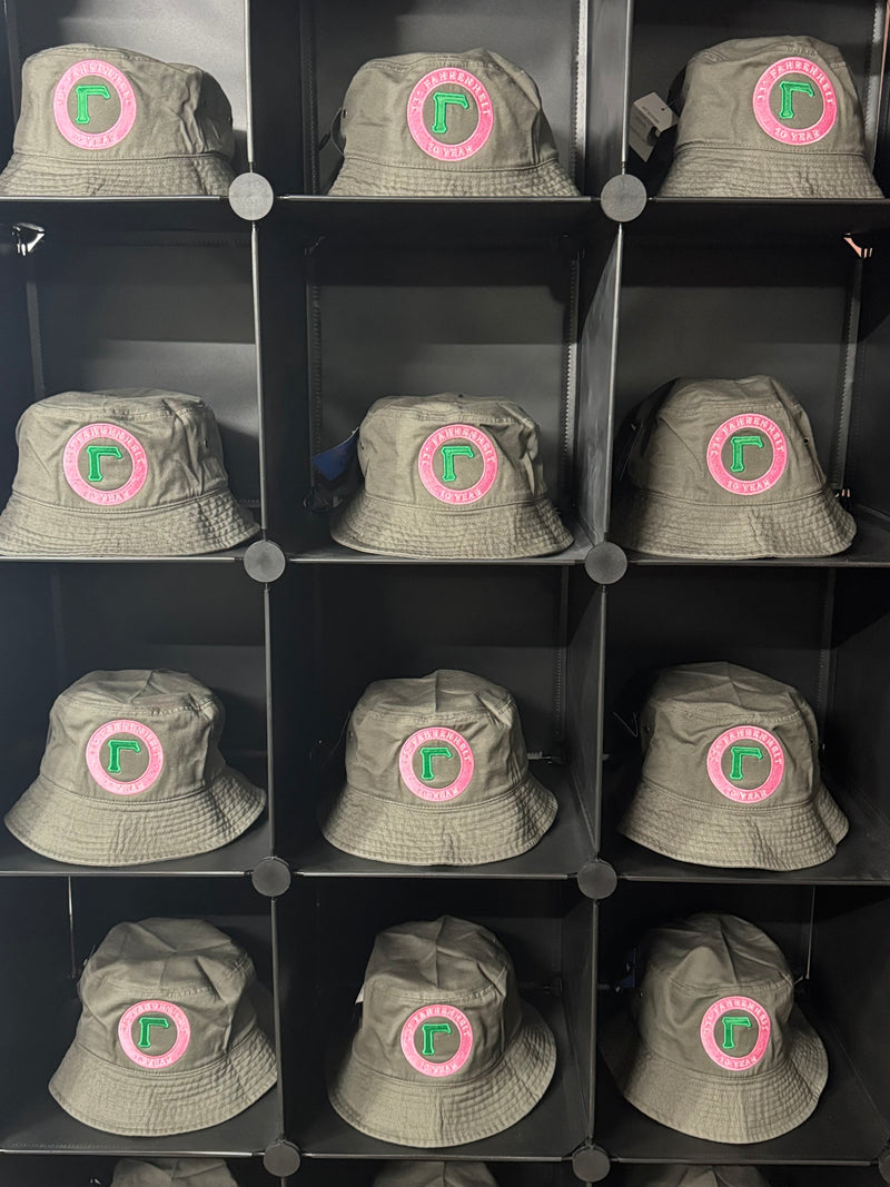 Alpha Kappa Alpha Themed Gamma Chapter Bucket Hats