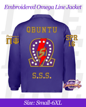 Load image into Gallery viewer, LRE-Embroidered-Omega-Line-Jacket-Mockup-Back
