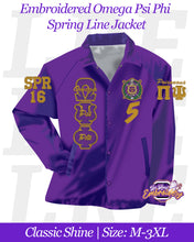 Load image into Gallery viewer, LRE-Embroidered-Spring-Line-Jacket-Mockup-Classic-Shine-Front
