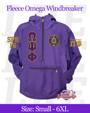 Load image into Gallery viewer, LRE-Fleece-Embroidered-Hooded-Windbreaker-Line-Jacket-Mockup-Front
