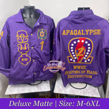 Load image into Gallery viewer, Embroidered Omega Psi Phi Spring Line Jacket

