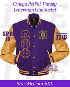 LRE-Omega-Psi-Phi-Varsity-Letterman-Line-Jacket-Front