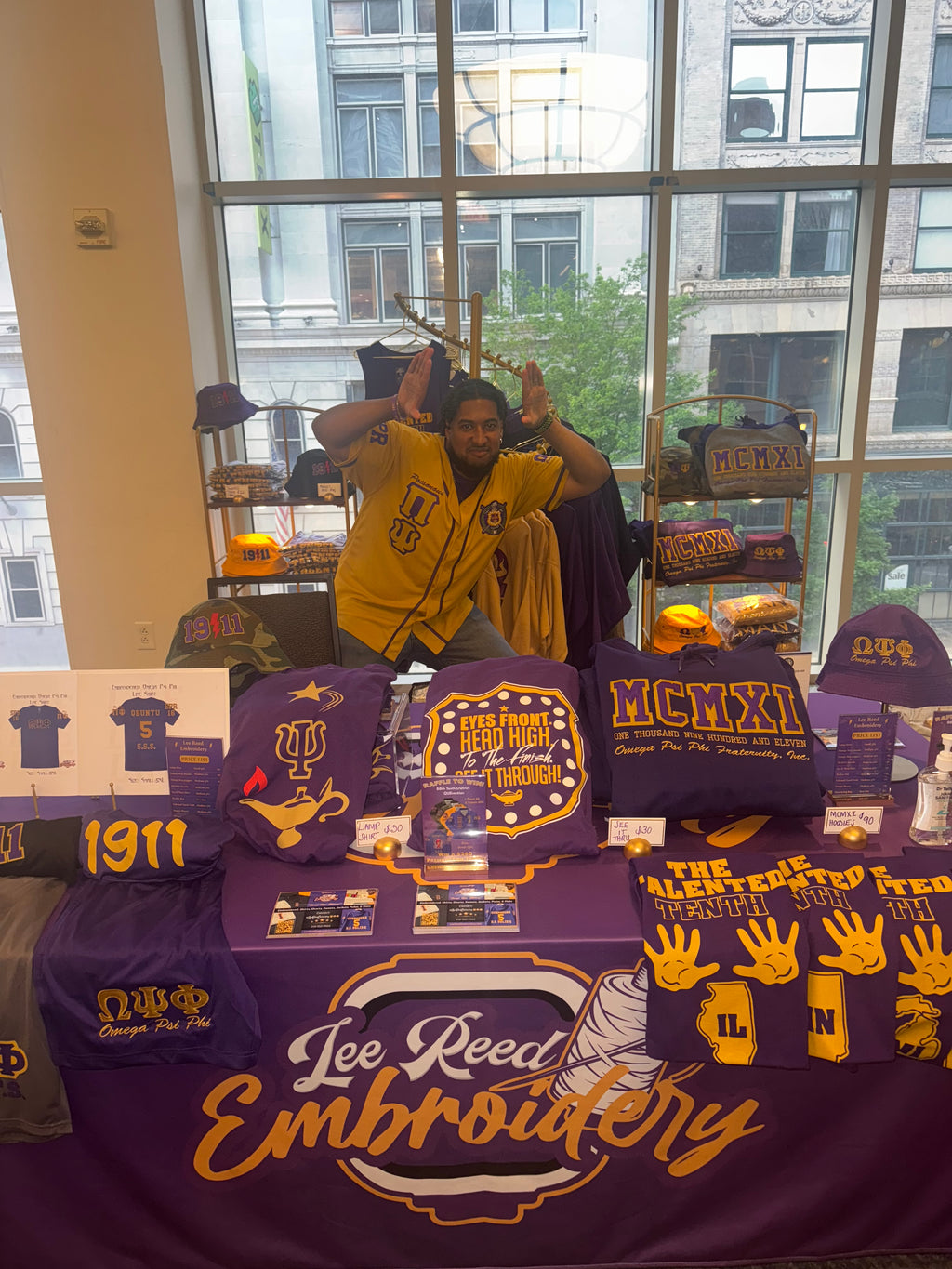 LRE-Vending-10th-District-Convention-Omega-Psi-Phi-Bro-Reed-Printed-Apparel-Embroidery