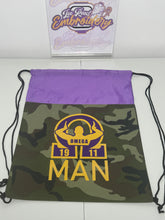 Load image into Gallery viewer, Omega Man Drawstring Bag

