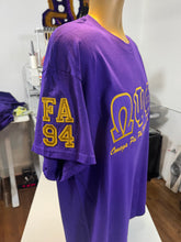 Load image into Gallery viewer, Omega-Psi-Phi-Line-Shirts-Embroidered-Sleeve
