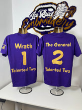 Load image into Gallery viewer, Omega-Psi-Phi-Line-Shirts-Printed-Back-Talented-Two
