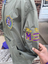 Load image into Gallery viewer, Embroidered Omega Psi Phi Windbreaker Line Jacket
