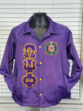 Load image into Gallery viewer, Sons of Blood &amp; Thunder (SOBAT) Omega Psi Phi Jacket [Purple]
