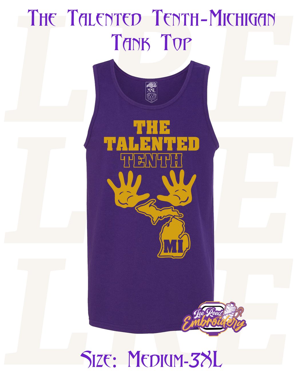 Talented Tenth Michigan Tank Top